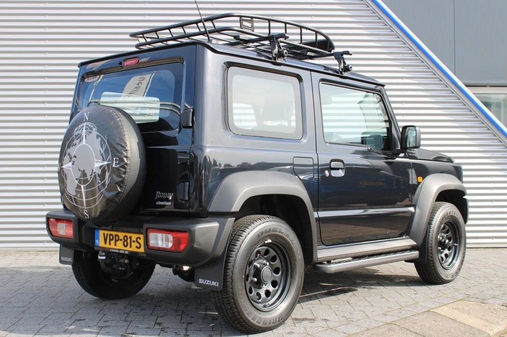 Suzuki Jimny 1.5 Professional | 4x4 | AllGrip | Roofrack | A, 13 km/l, Stof, Gebruikt, Zwart
