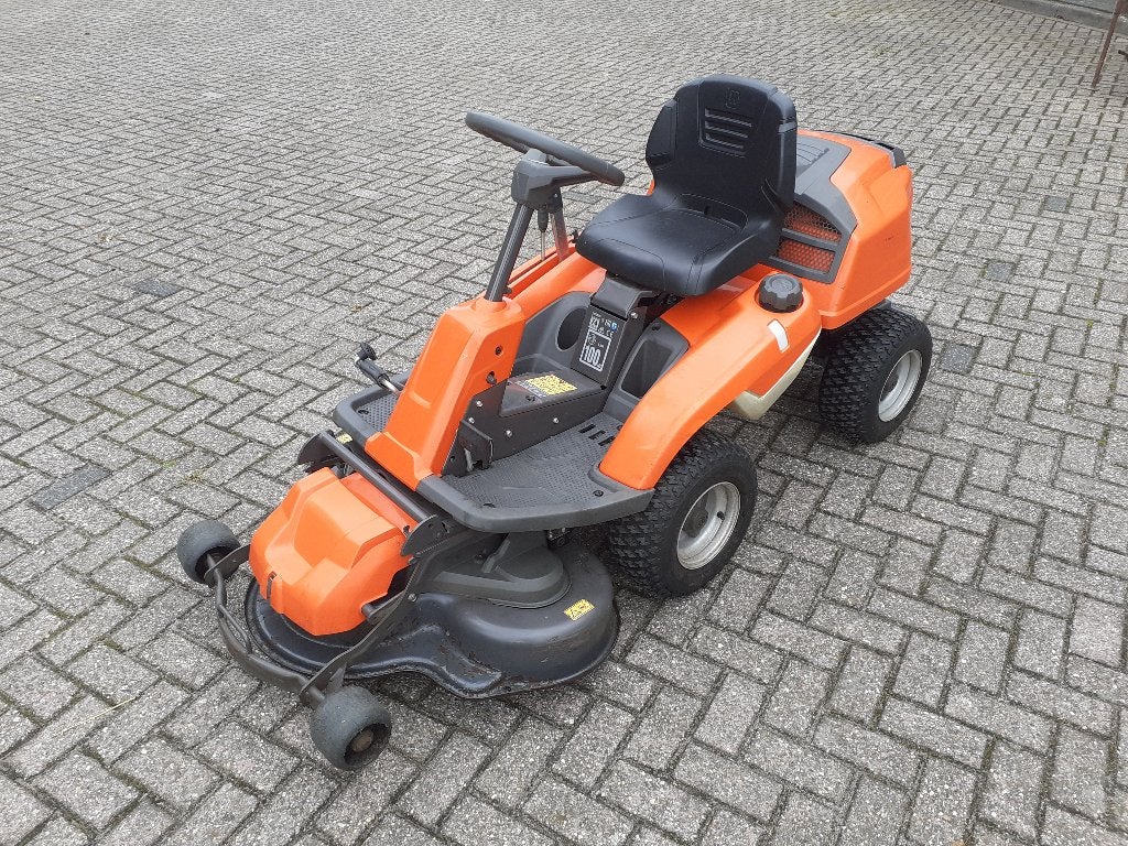 Husqvarna Rider 213C frontmaaier, 12.5pk B&S, 94cm, Inruiler, Ophalen, Gebruikt, Husqvarna, 90 tot 120 cm