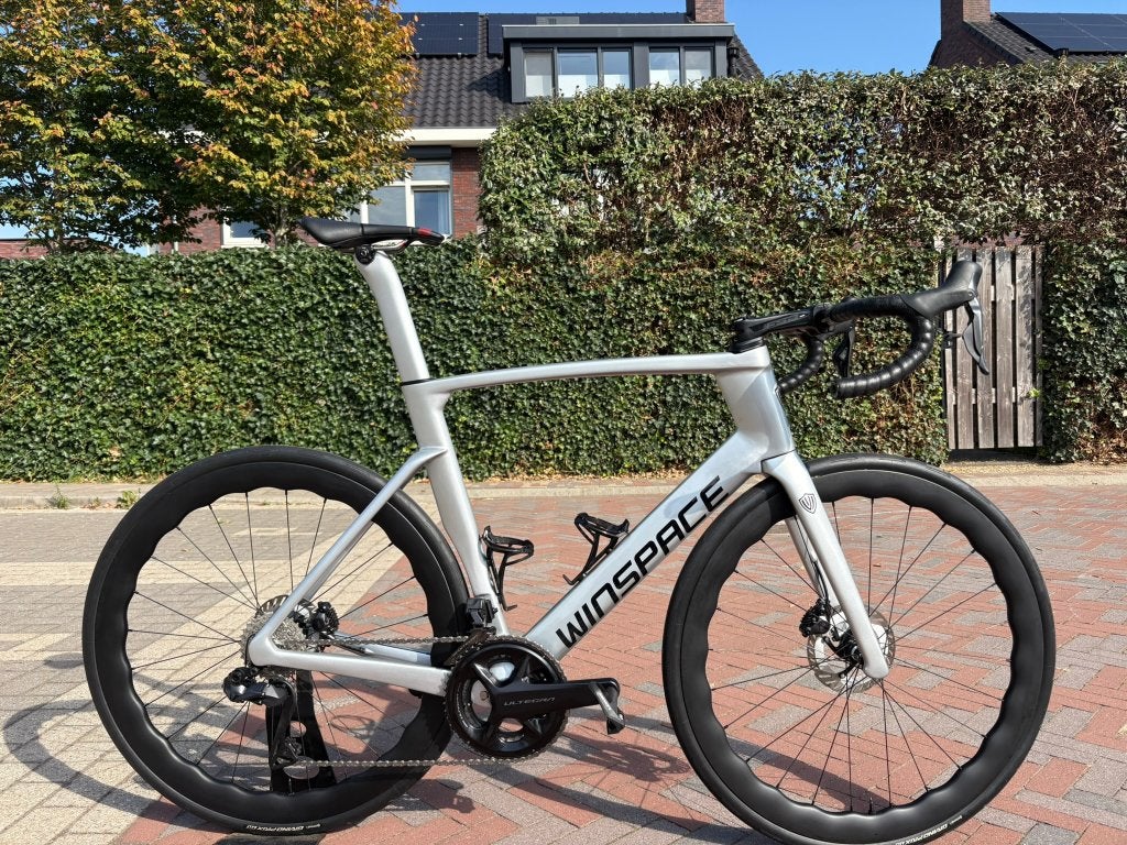 Winspace Full carbon racefiets, Fietsen en Brommers, 28 inch, Carbon, Zo goed als nieuw, Meer dan 20 versnellingen