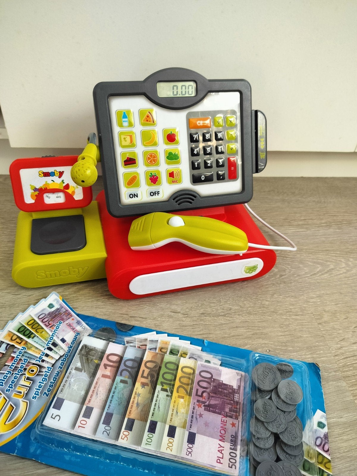 smoby speelgoed kassa, Ophalen of Verzenden, Zo goed als nieuw, Met licht