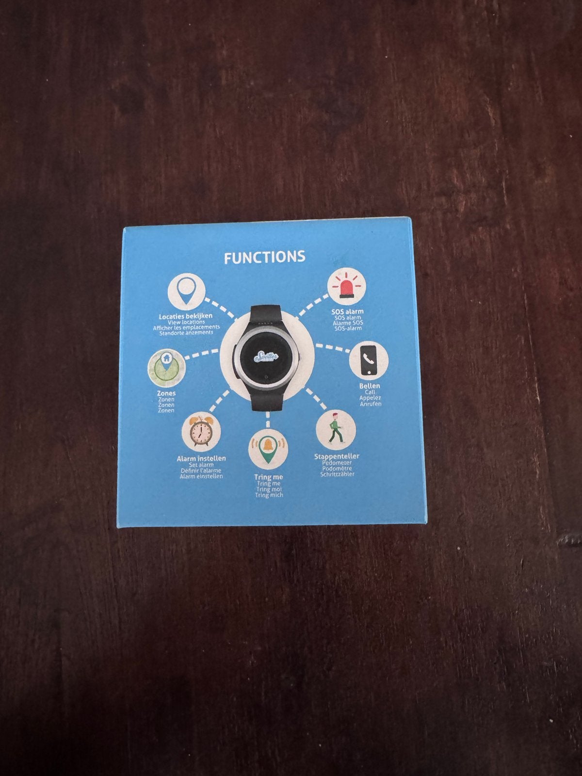 Spotter Watch - Air GPS Tracker - Weinig gebruikt, Zwart, Ophalen of Verzenden, Zo goed als nieuw, Waterdicht