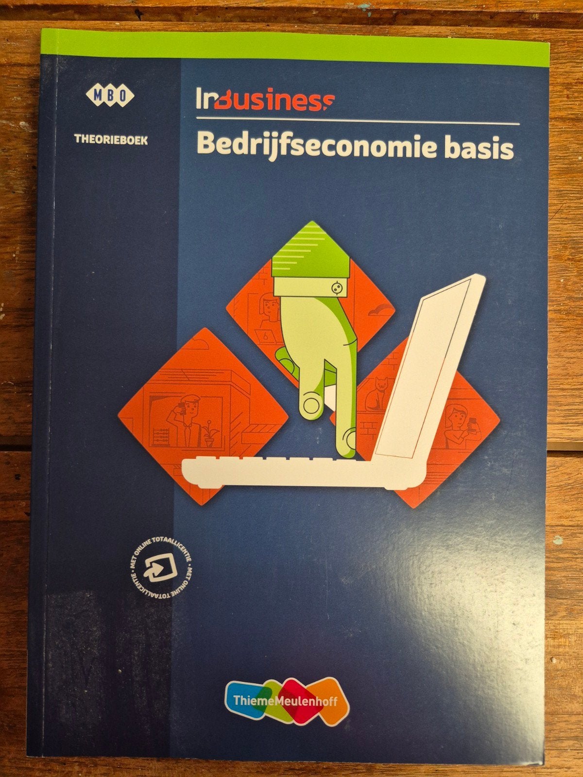 InBusiness Bedrijfseconomie basis MBO Theorieboek, Boeken, Edward van Balen, Gerard van Heeswijk, Theo van de Woudonk, Ophalen of Verzenden