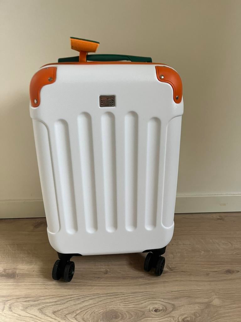 Postcode loterij trolley, Sieraden, Tassen en Uiterlijk, Koffers, Ophalen of Verzenden, Zo goed als nieuw, Hard kunststof, 50 tot 60 cm