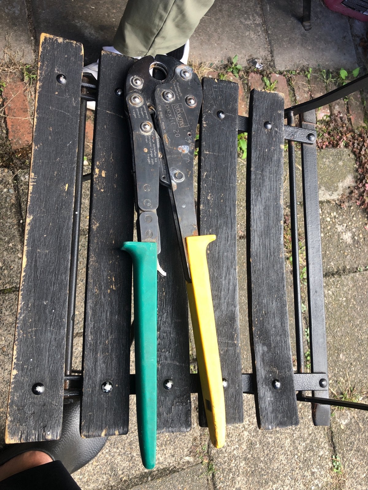 Viega perstang  20mm, Ophalen of Verzenden, Gebruikt, Tang, Viega