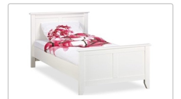 1 persoonsbed 200x90, Kinderen en Baby's, Ophalen, 85 tot 100 cm, Zo goed als nieuw, Lattenbodem