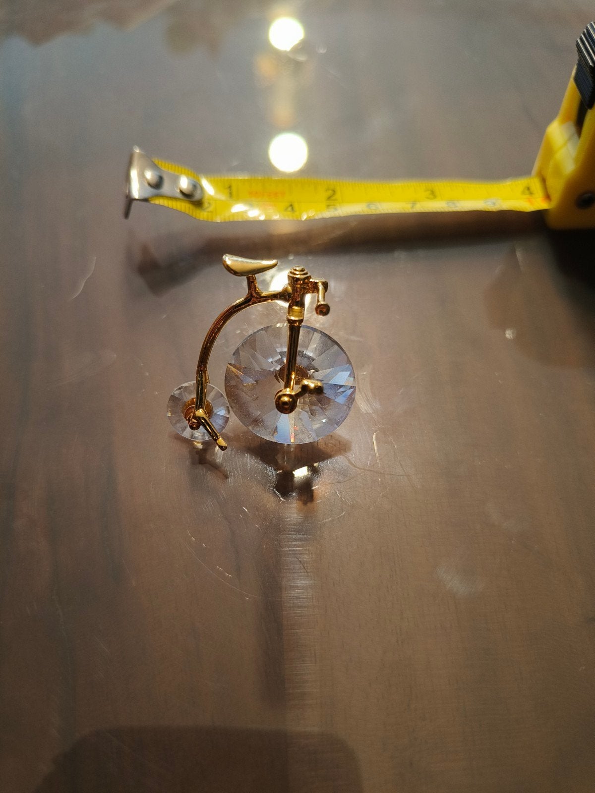 Swarovski Crystal Memories - Vintage Hoogwieler / Fietsje, Ophalen of Verzenden, Zo goed als nieuw, Figuurtje
