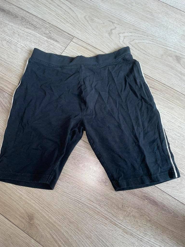 Undy korte legging broek zwart wit 152 fietsbroekje, Verzenden, Zo goed als nieuw, Meisje, Broek
