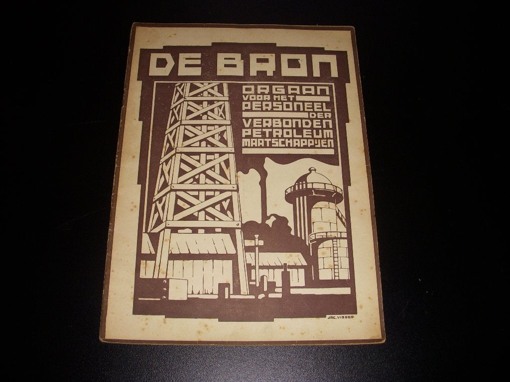 Personeelsblad De Bron Verbonden Petroleum Maatschappijen, Boeken, Ophalen of Verzenden, Gelezen, Overige typen