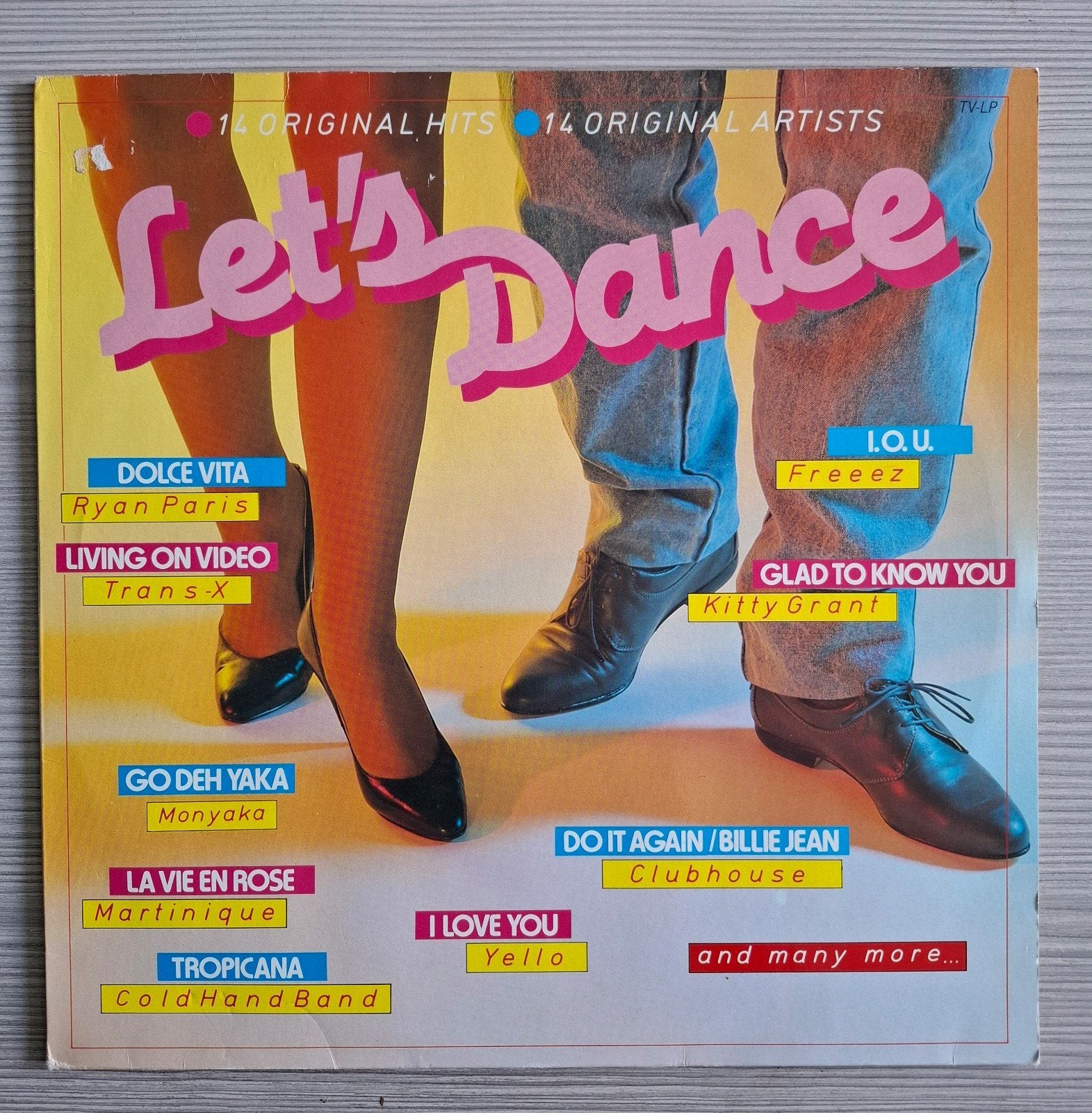 Various Artists - Let's Dance. LP, Gebruikt, 1980 - 1989, Ophalen of Verzenden, 12 inch