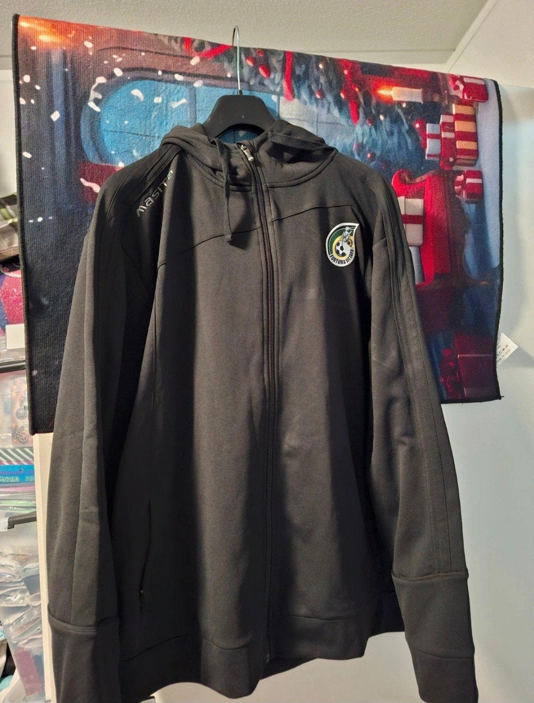 Masita Fortuna Sittard Vest XXXL, Zwart, Overige maten, Ophalen of Verzenden, Masita