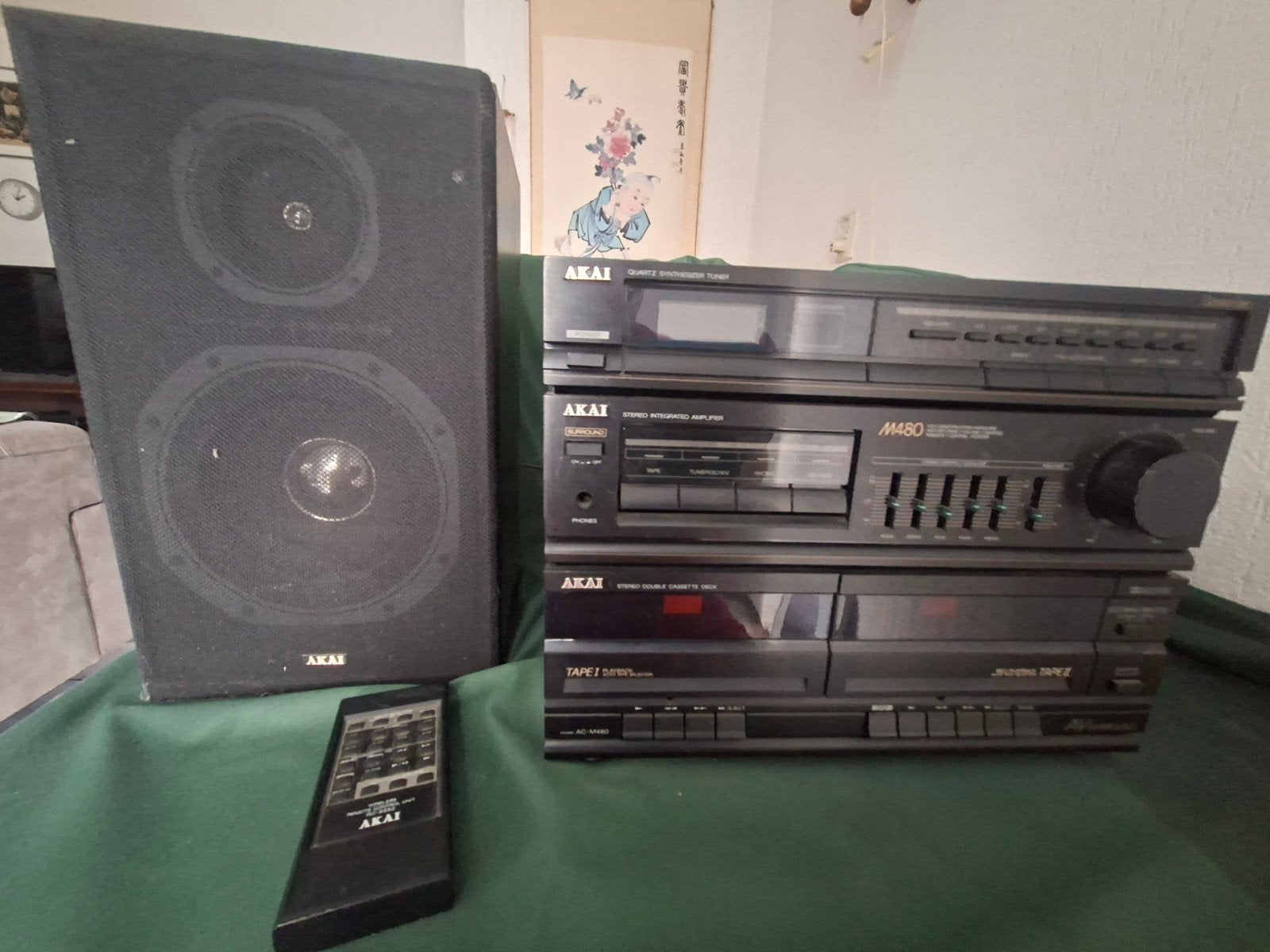 Akai vintage mini set M480, Ophalen, Akai