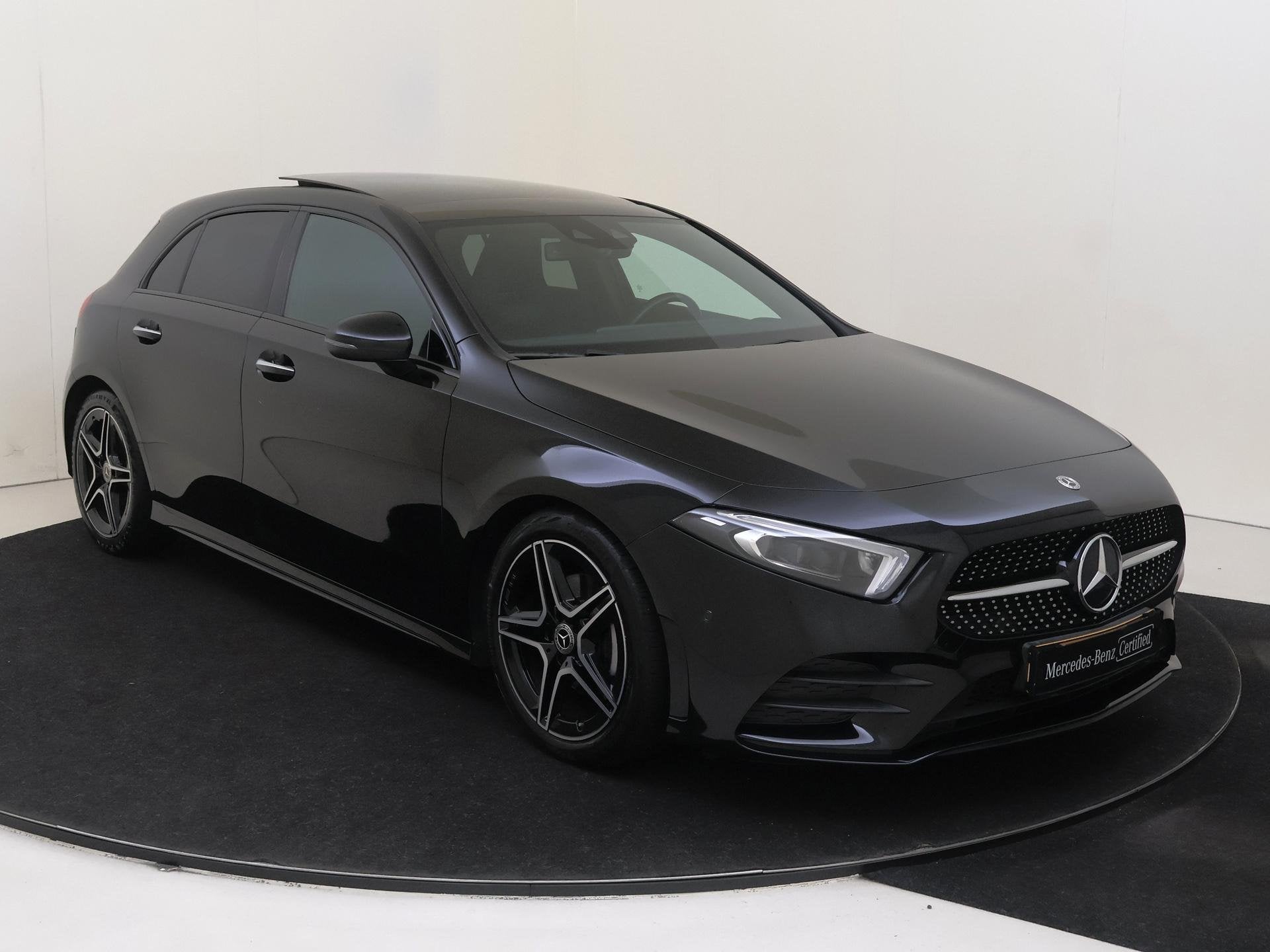 Mercedes-Benz A-klasse 180 Business Solution AMG / Panaromad, 136 pk, Gebruikt, 4 cilinders, Leder en Stof