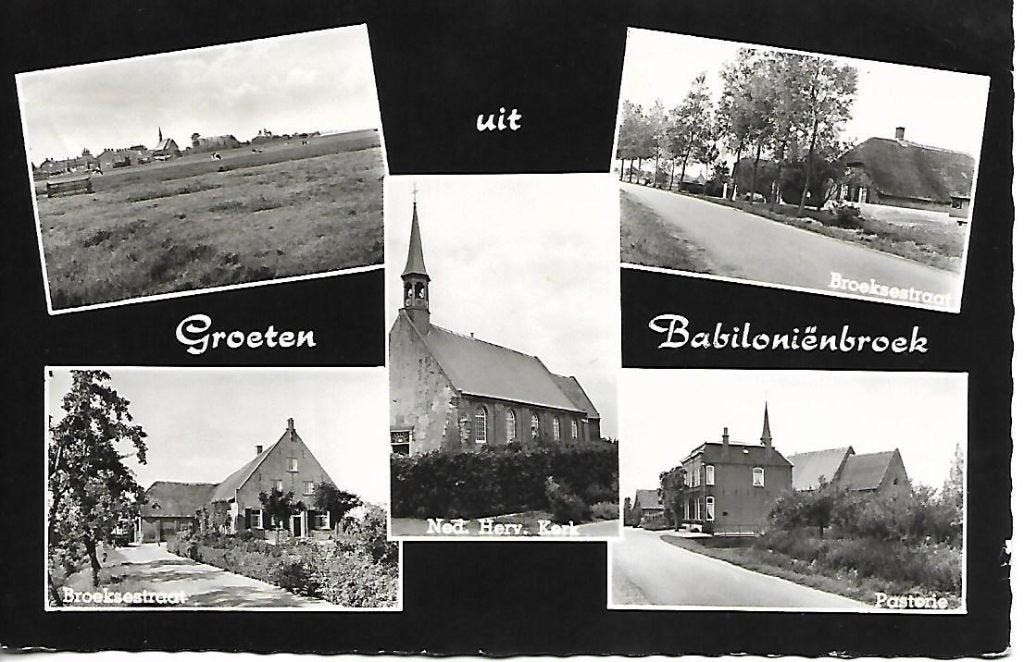 Babiloniënbroek- -5-luik., Verzenden, 1960 tot 1980, Gelopen, Noord-Brabant
