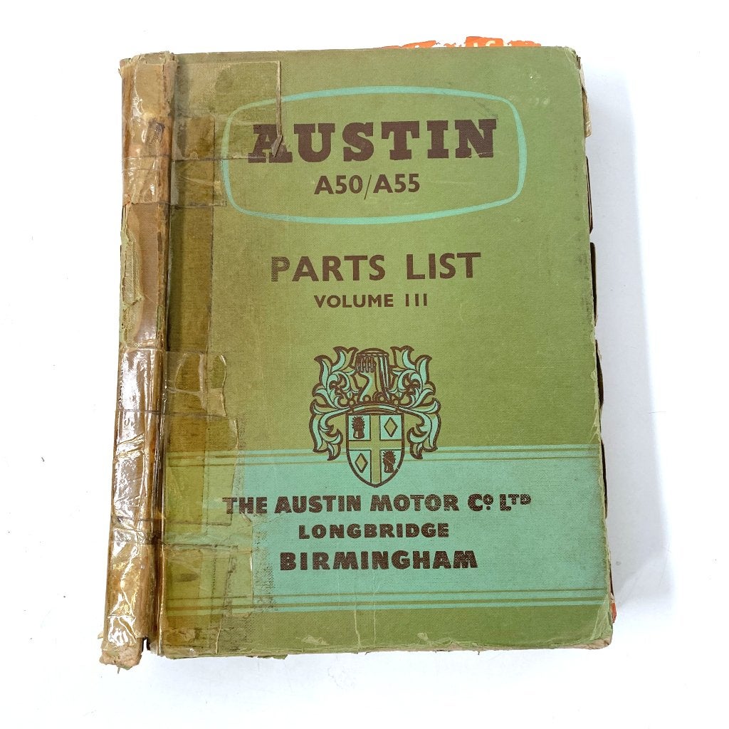 Austin A50/A55 service parts list 1965, Verzenden
