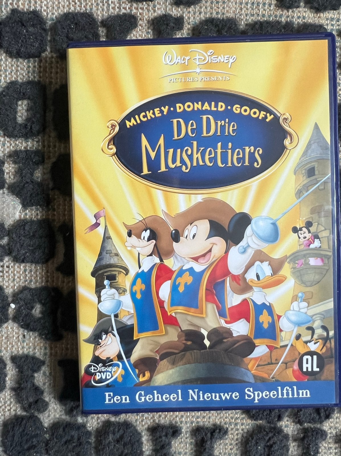 Mickey, Donald, Goofy: De Drie Musketiers (DVD), Bonusmateriaal, Alle leeftijden, Nederlands, Zo goed als nieuw