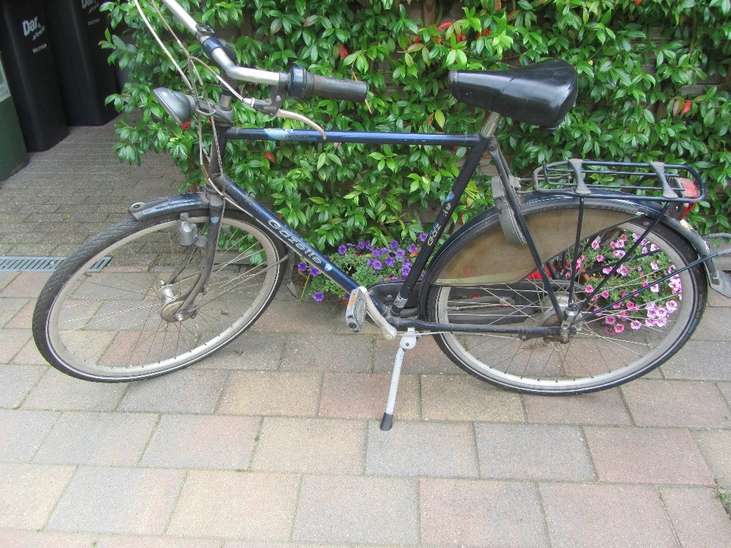 Gazelle heren fiets, Ophalen, Gebruikt, Versnellingen, 57 tot 61 cm
