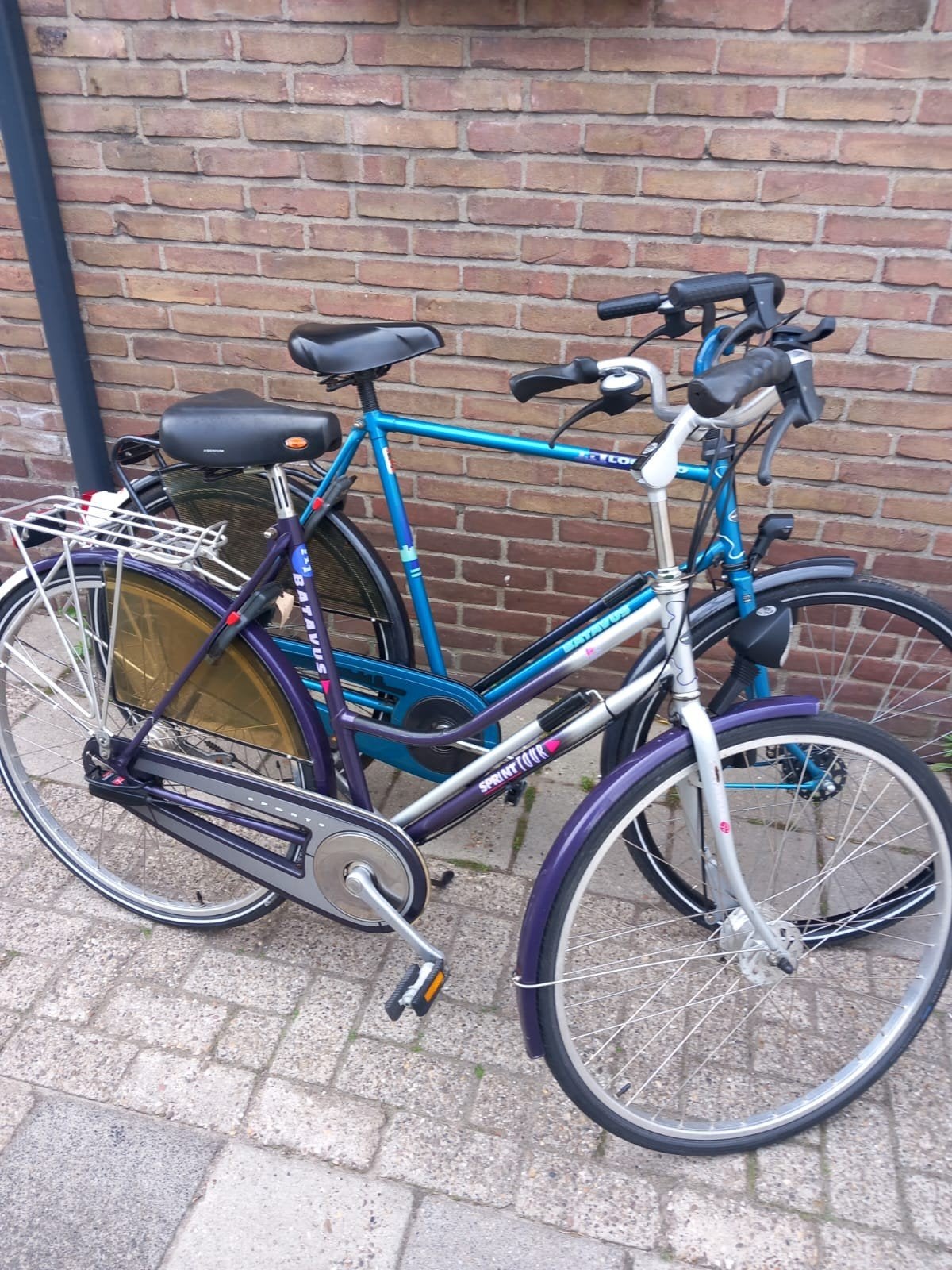 Set Batavus Damesfiets / Herenfiets., Ophalen, Gebruikt, Setje Batavus fietsen Heren en Dames