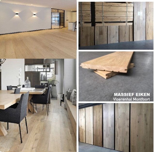 EIKEN MULTIPLANKEN met een bovenlaag van MASSIEF HOUT, Huis en Inrichting, Keuken | Complete keukens, Ophalen of Verzenden, Nieuw
