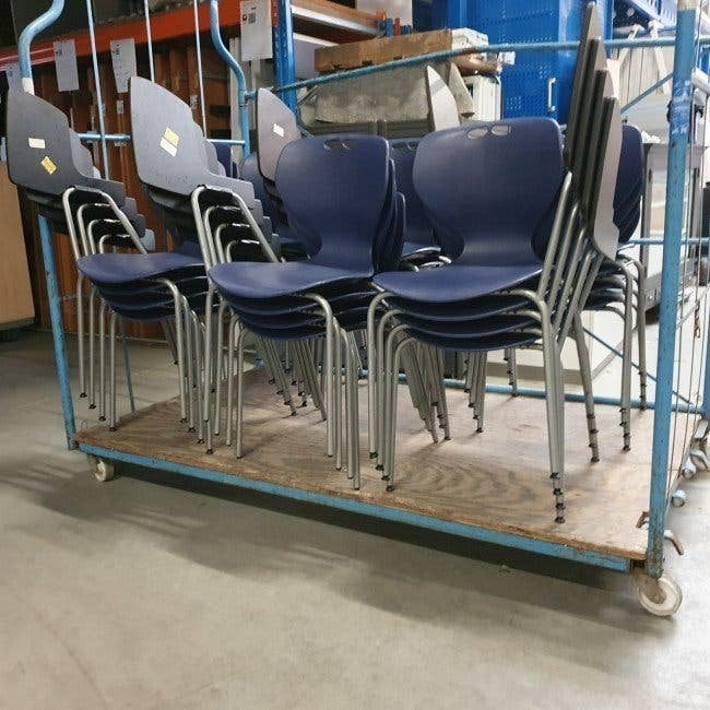 Diverse AHREND schoolstoelen stoelen werkstoelen, Ophalen, Gebruikt, Bruin, X