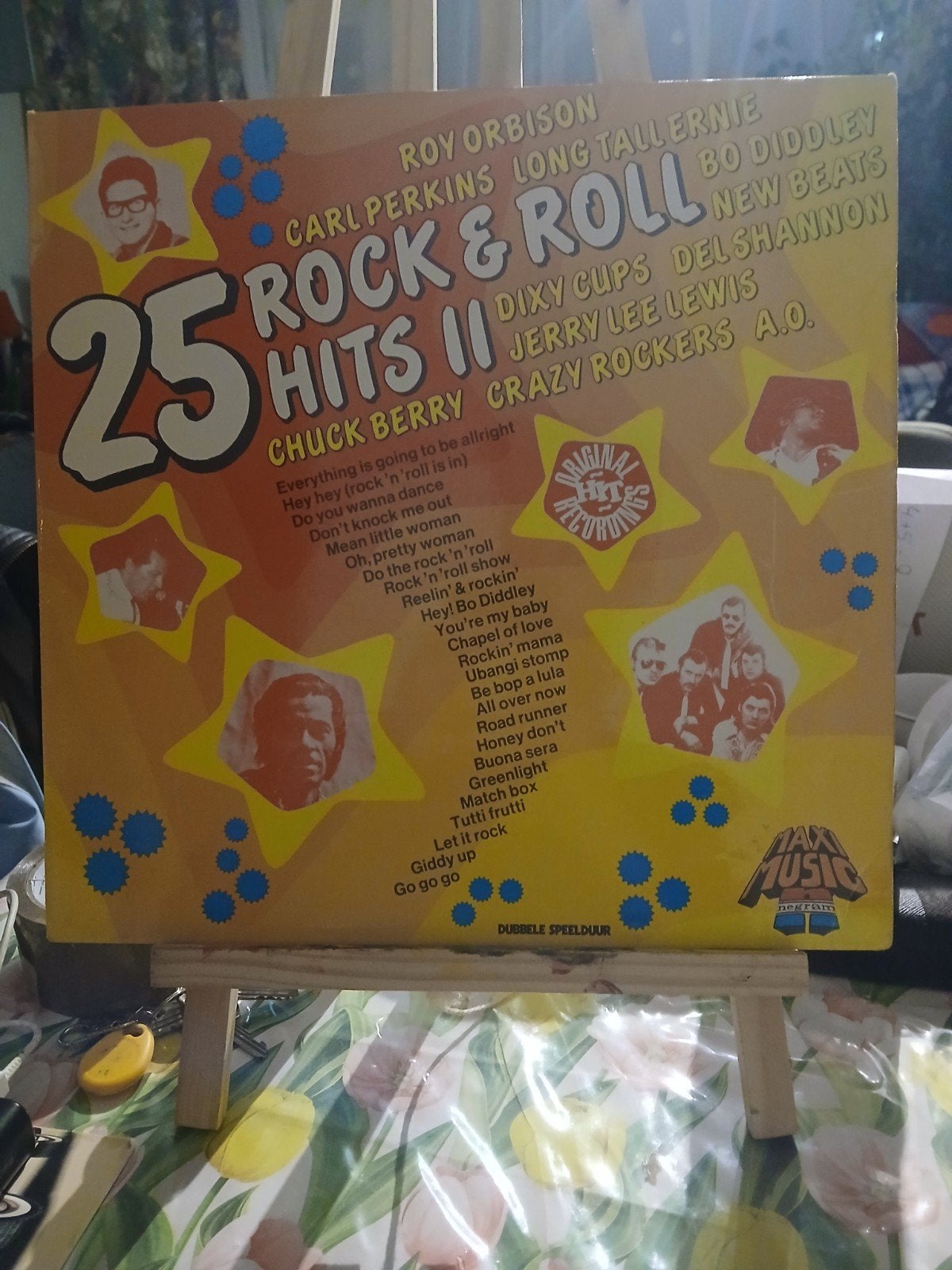 25 Rock & Roll Hits II - Dubbel LP met o.a. Chuck Berry, Gebruikt, Complilatie, Ophalen of Verzenden, 12 inch