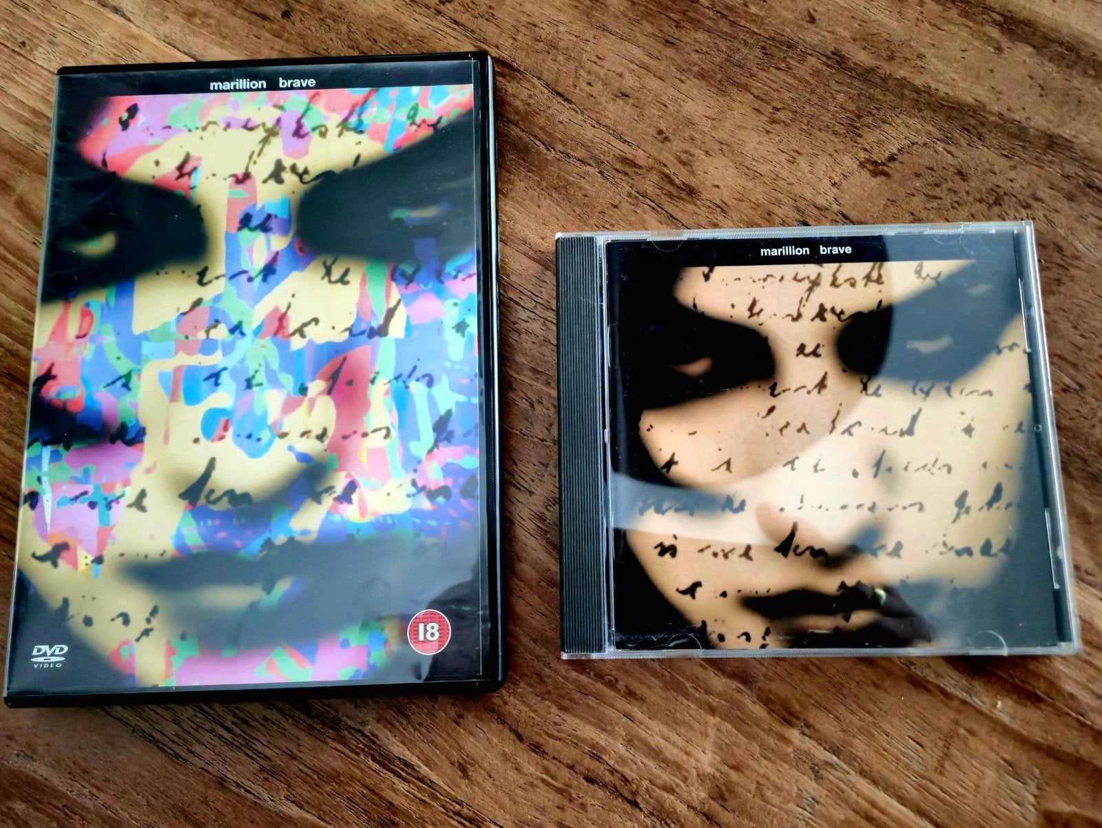 Marillion - Brave The Movie dvd en de cd Brave., Ophalen of Verzenden, Zo goed als nieuw