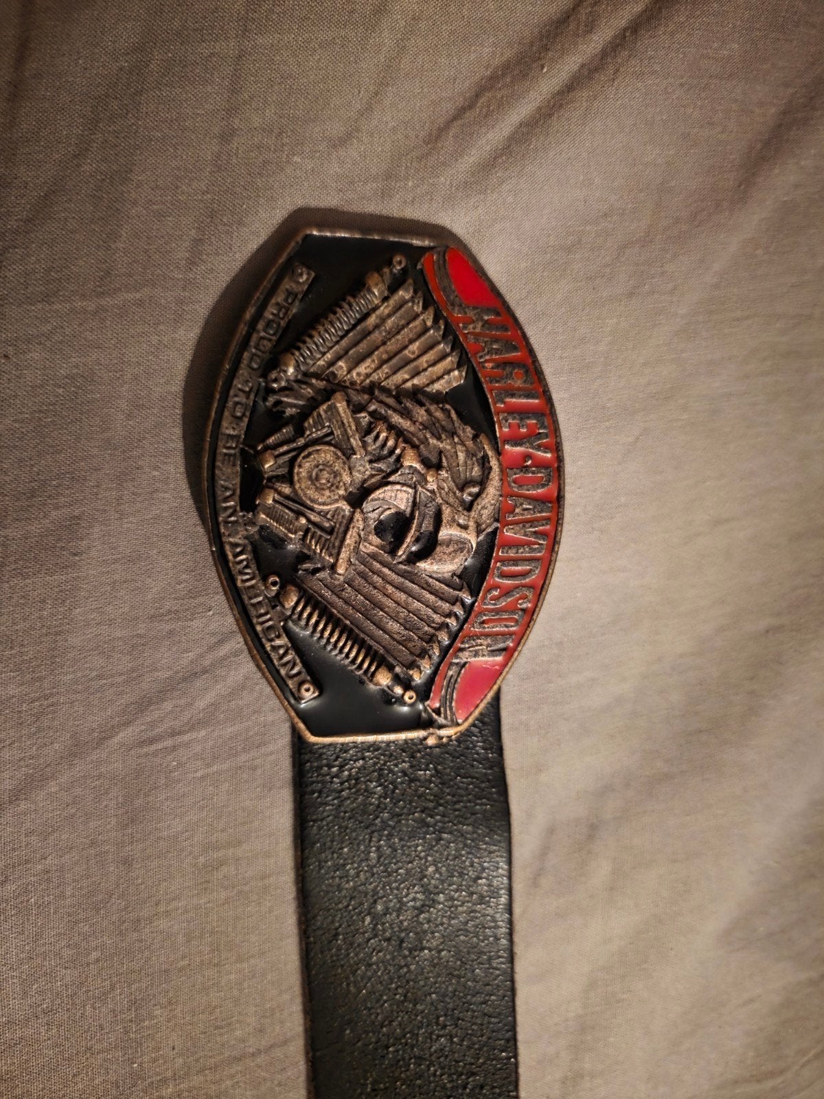Riem Harley Davidson, Ophalen of Verzenden, Zwart