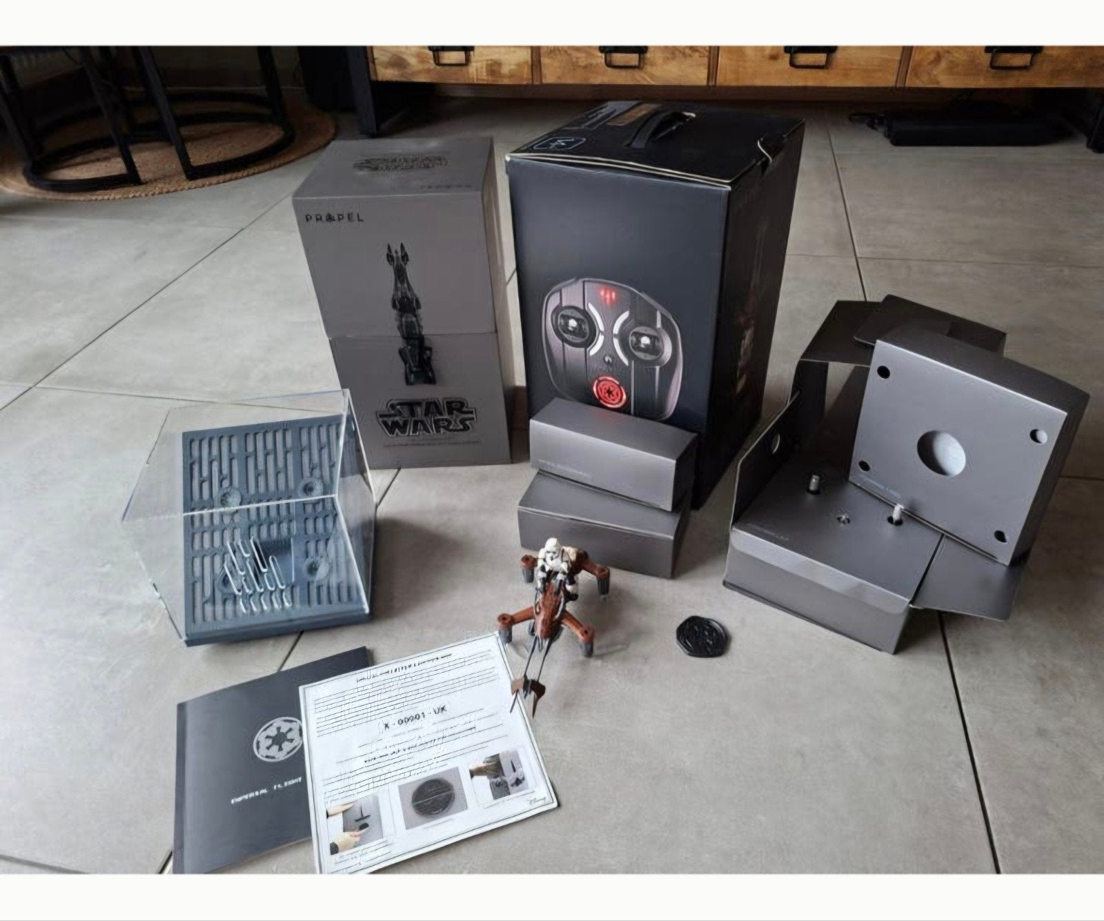 Star Wars drone, Verzamelen, Star Wars, Ophalen of Verzenden, Zo goed als nieuw, Overige typen