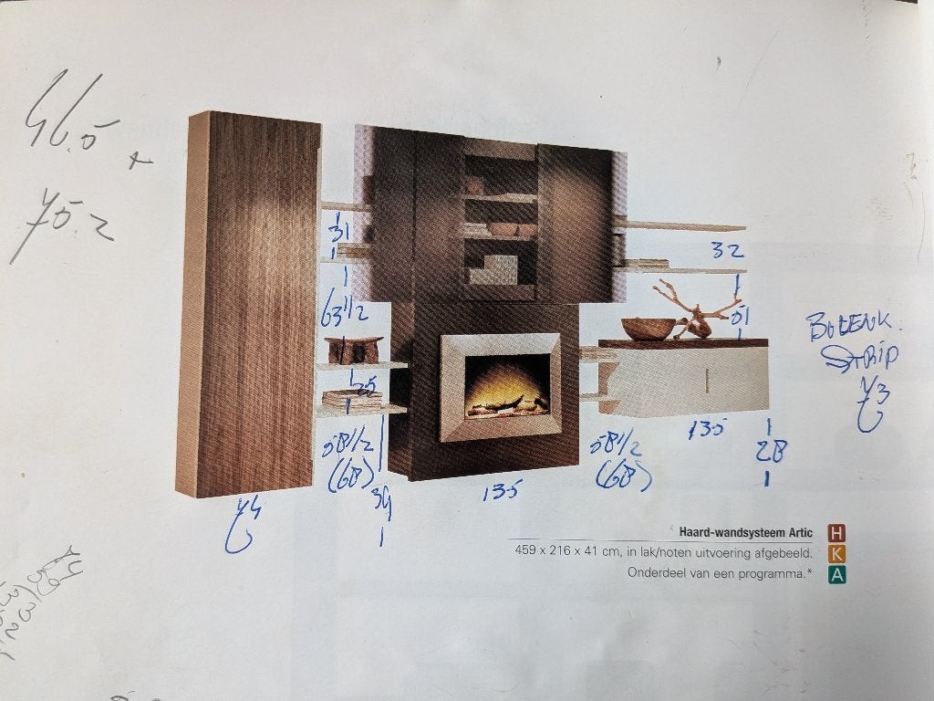 Faber Safire SP4 elektrische sfeerhaard, Huis en Inrichting, Haarden, Ophalen, Gebruikt, Inbouwhaard, Elektrische haard
