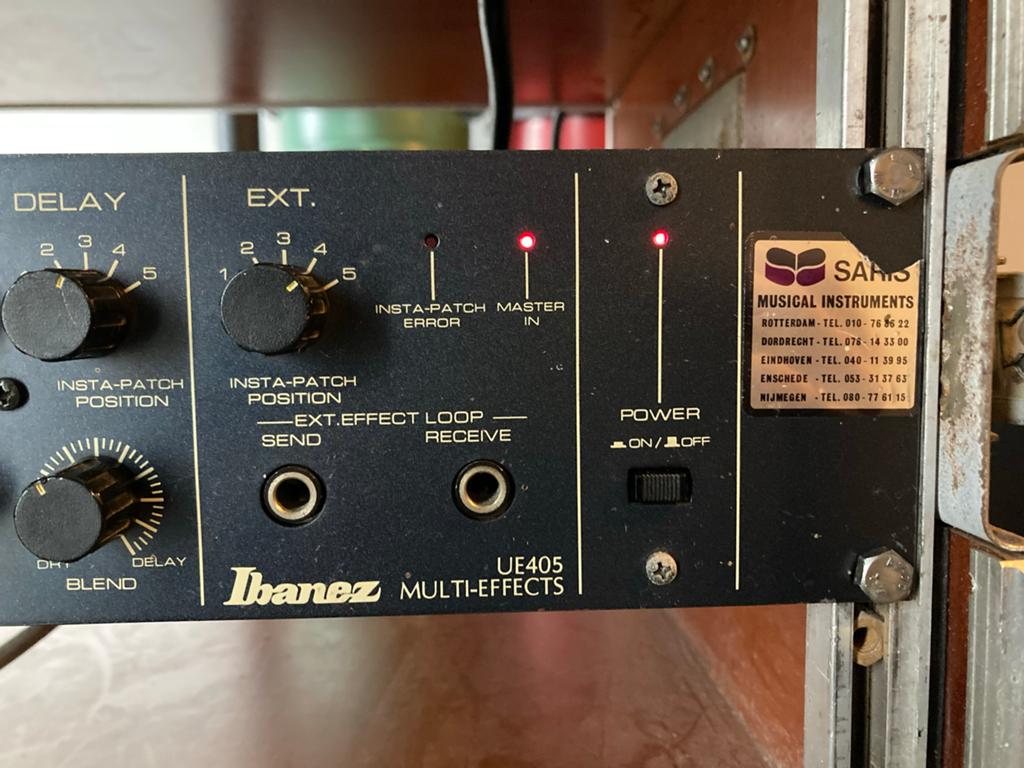 Ibanez UE405 Multi-Effects: Compressor, Chorus, EQ, Delay, Muziek en Instrumenten, Effecten, Ophalen, Gebruikt, Multi-effect