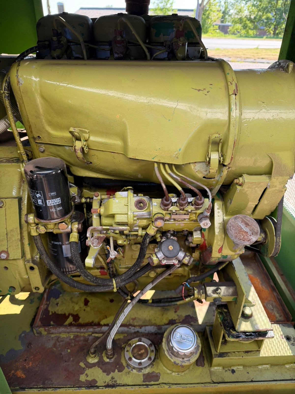 Deutz F3L912 diesel motor, Ophalen, Gebruikt, Dieselmotor
