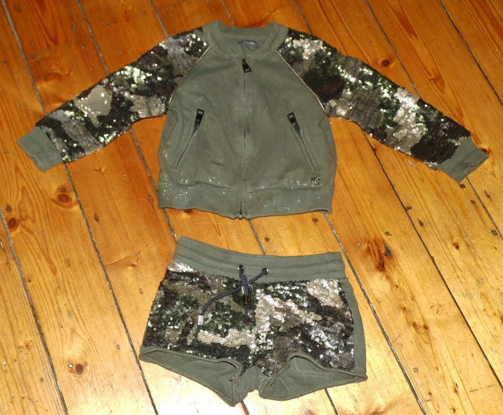 mooi Microbe set short vest maat 2 - 92, Meisje, Ophalen of Verzenden, Setje, Microbe