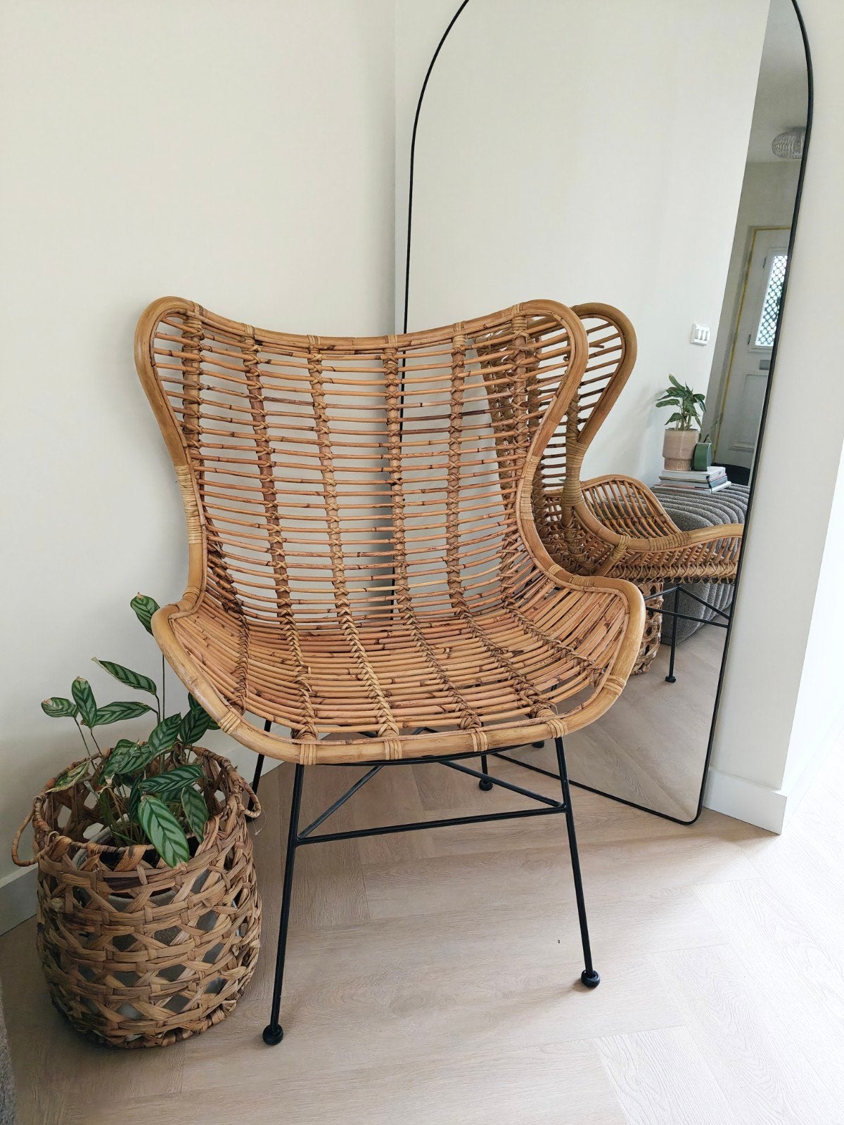 hk living lounge stoel / fauteuil, Huis en Inrichting, Gebruikt, Bruin, Ophalen of Verzenden, Eén