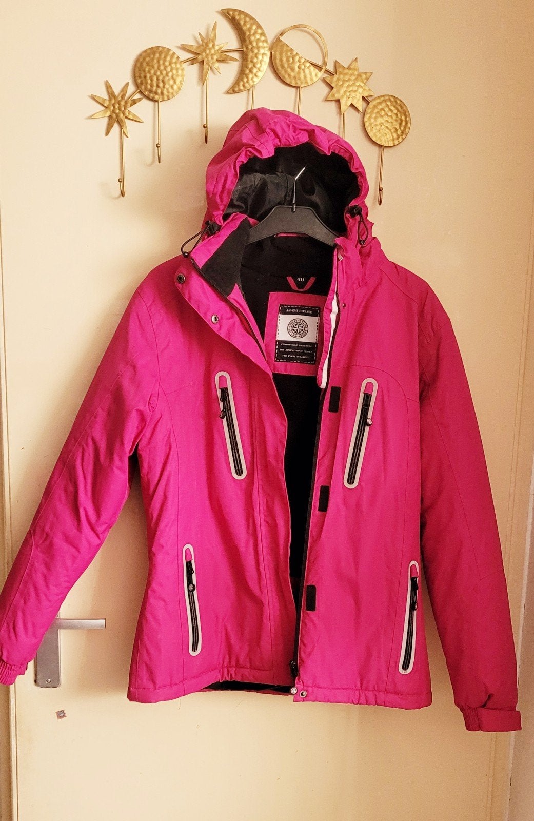 Roze outdoor jas Adventure Line, maat 40, Maat 38/40 (M), Nieuw, Ophalen of Verzenden, Jack
