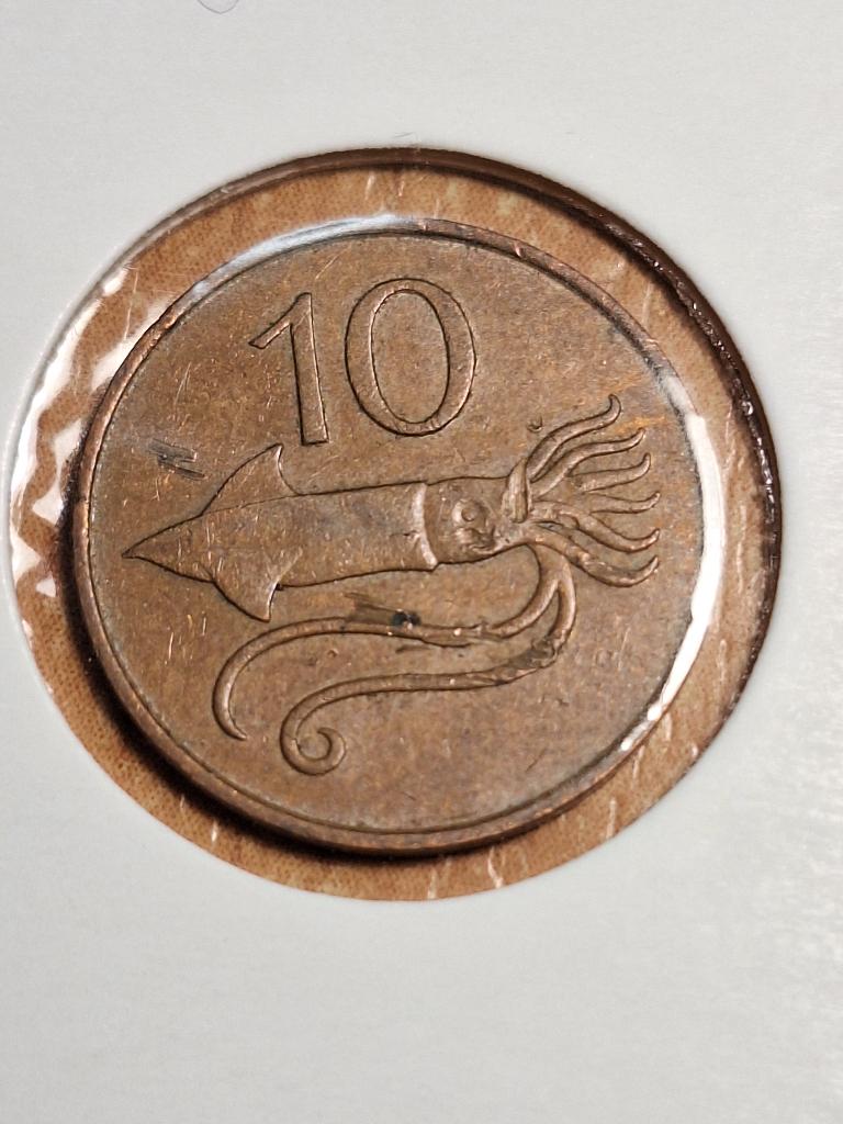 IJSLAND 10 aurar 1981 (#111), Postzegels en Munten, Munten | Europa | Niet-Euromunten, Ophalen of Verzenden, Overige landen, Losse munt