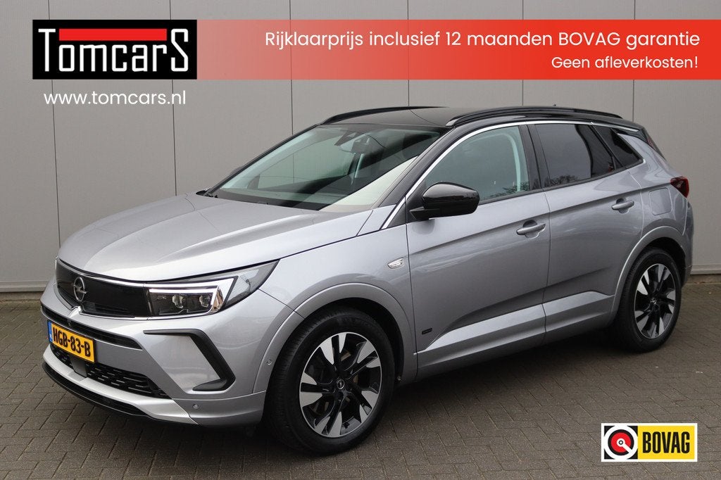 Opel Grandland X 1.6T. Plug in Hybrid/PHEV 4x4 300PK Eleganc, Automaat, 12 maanden, 77 km/l, Euro 6
