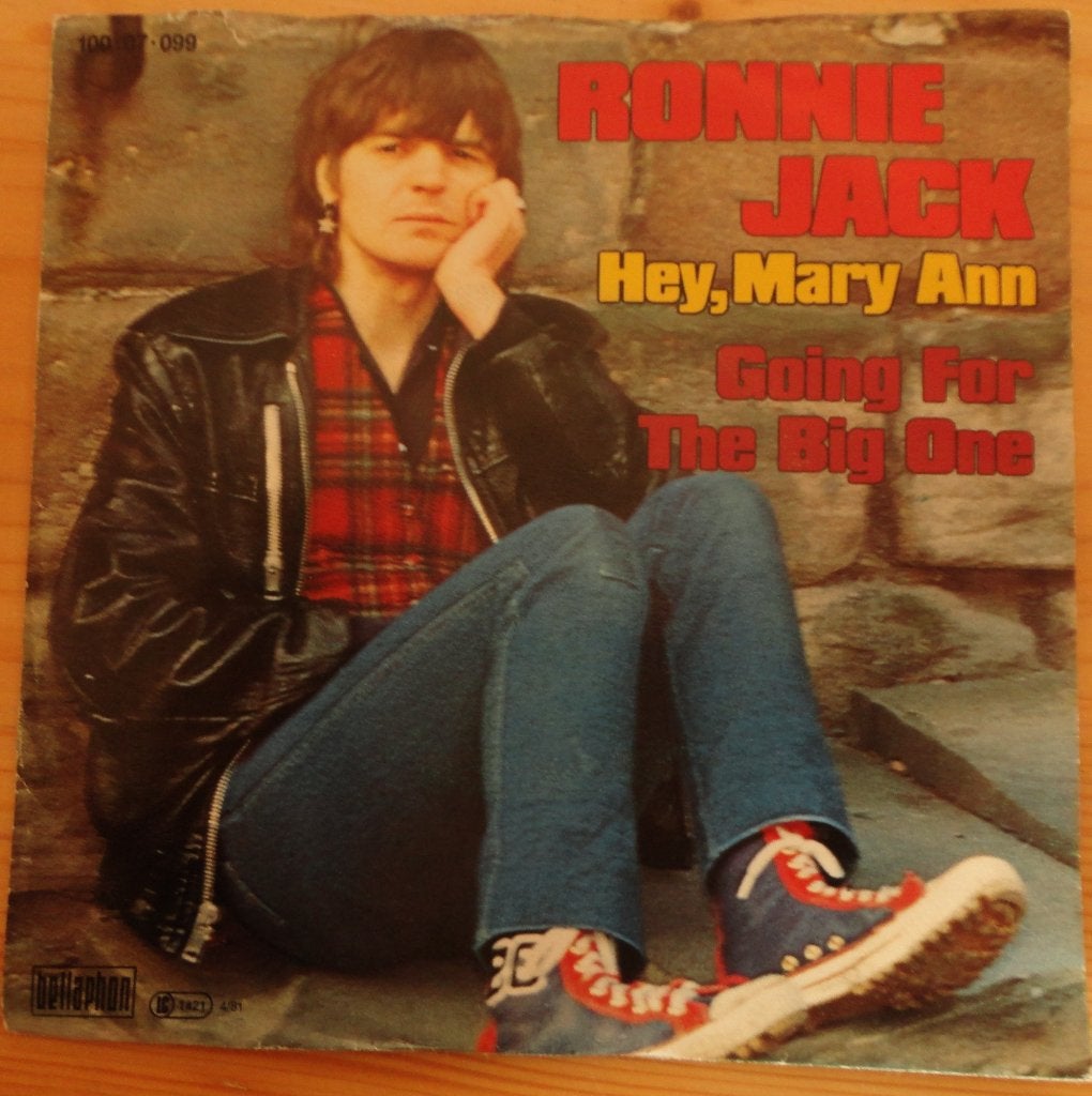 Ronnie Jack > Hey Mary Ann, Ophalen of Verzenden, Gebruikt, 7 inch, Pop