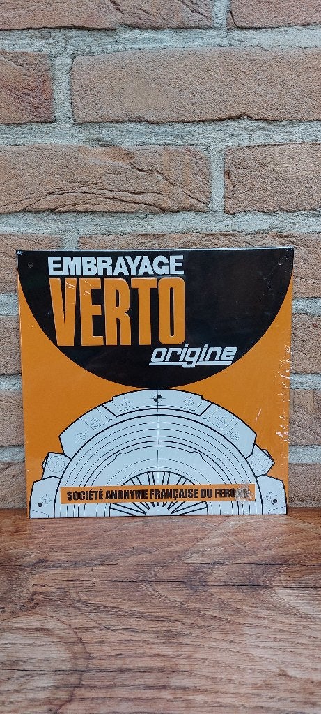 Reclamebord Verto auto onderdelen, Ophalen of Verzenden, Nieuw, Auto's