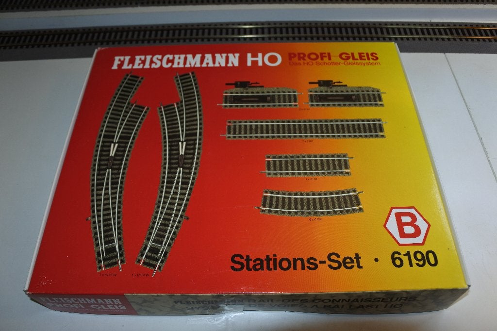 fleischmann set 6190 profi, Wisselstroom, Fleischmann, Nieuw, Rails