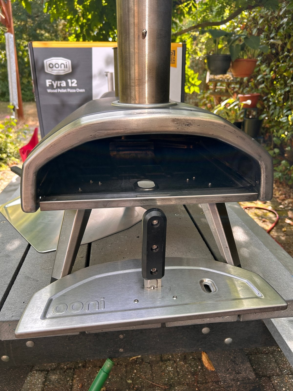Ooni Fyra 12 Houtpellet Pizzaoven - hele goede staat, Tuin en Terras, Pizzaovens, Ophalen, Gebruikt