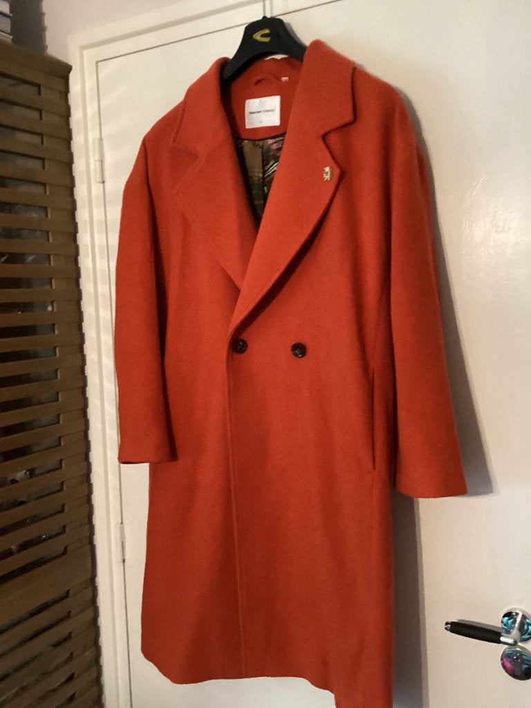 Prachtige jas Fabienne Chapot, Maat 42/44 (L), Oranje, Ophalen of Verzenden, Zo goed als nieuw