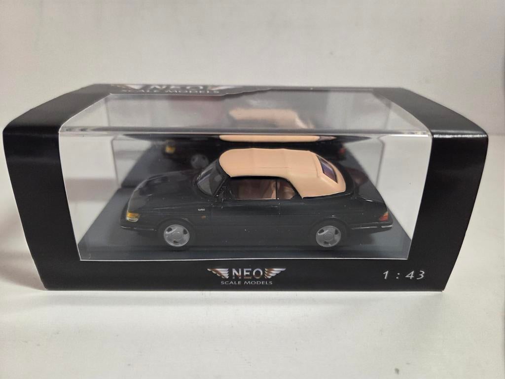 Neo Scale Saab 900 cabrio 1:43, Overige merken, Auto, ., Ophalen of Verzenden