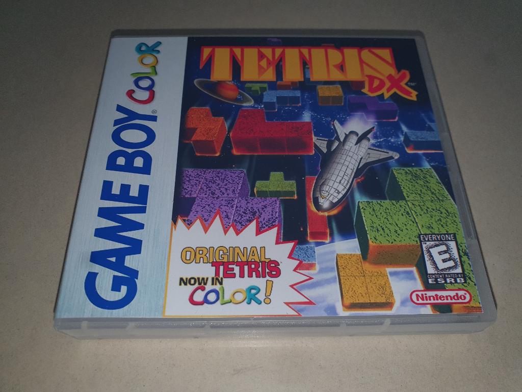 Tetris DX Game Boy Color GBC Game Case, Spelcomputers en Games, Games | Nintendo Game Boy, Puzzel en Educatief, Verzenden, 1 speler