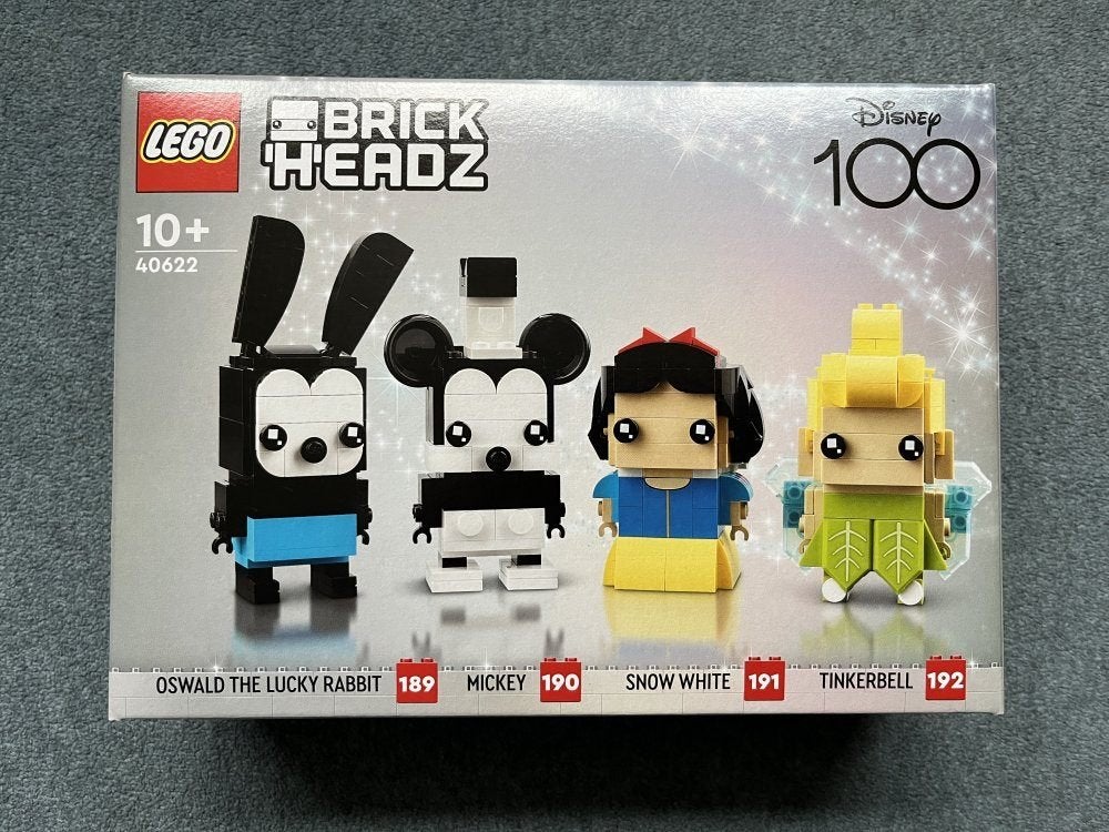 Lego Brickheadz bouwset ter ere van 100 jaar Disney NIEUW, Ophalen of Verzenden, Overige figuren, Nieuw, Beeldje of Figuurtje