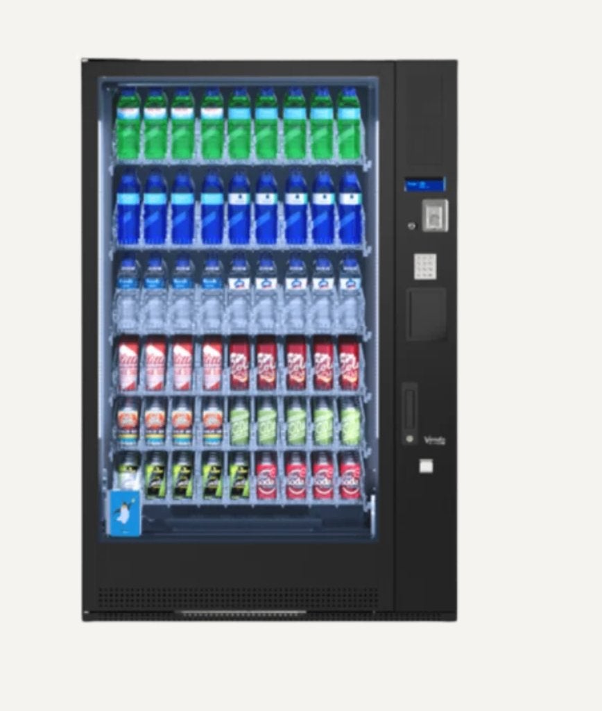 Refurbished | Drankautomaat | Blikjesautomaat, Ophalen, Vending Master, Info@vendingmaster.nl, Zo goed als nieuw