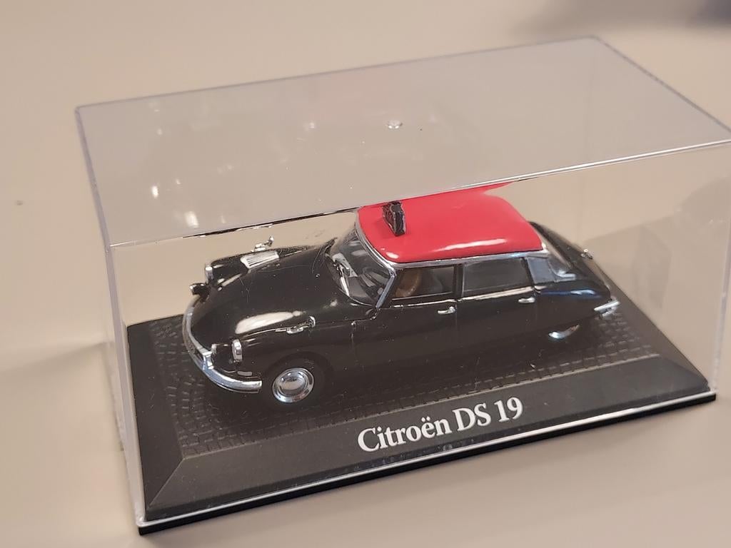 Citroën DS19 Taxi 1961 Norev 1:43  aangepast, Ophalen of Verzenden, Gebruikt, Auto, Norev