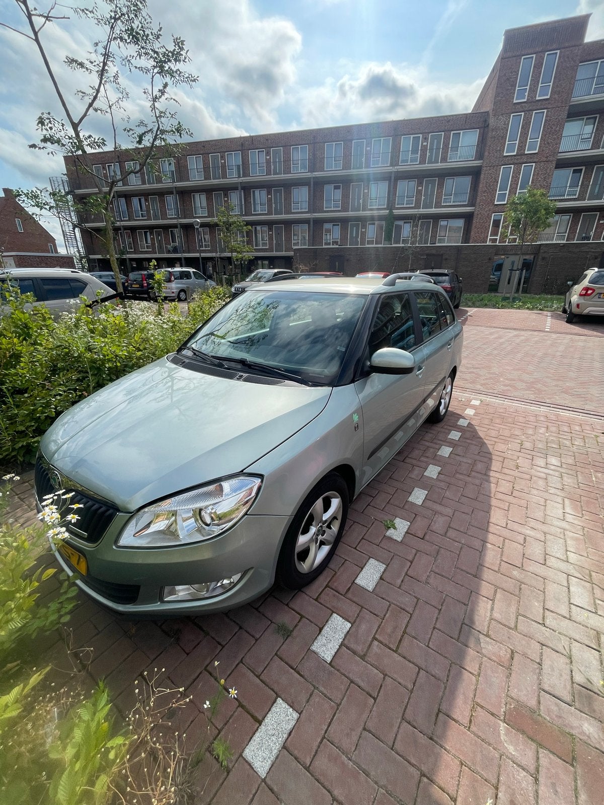 Skoda Fabia 1.2 TDI 55KW Combi 2011 Groen, Auto's, Skoda, Voorwielaandrijving, 450 kg, 1199 cc, Origineel Nederlands
