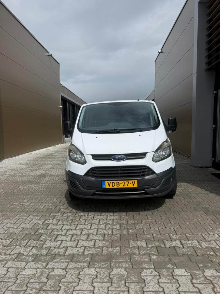 Ford Transit Custom GB Tdci 105PK 270 L1h1 2016, Auto's, Voorwielaandrijving, Stof, 4 cilinders, Wit