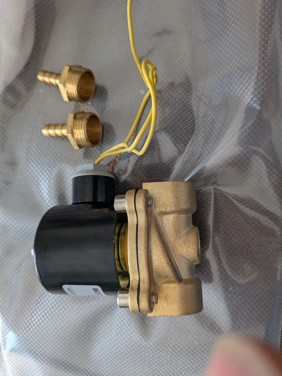 Messing Magneetventiel 12V DC - Airwork 2W160-15 (1/2" inch), Doe-het-zelf en Verbouw, Geisers en Boilers, Nieuw, Ophalen of Verzenden