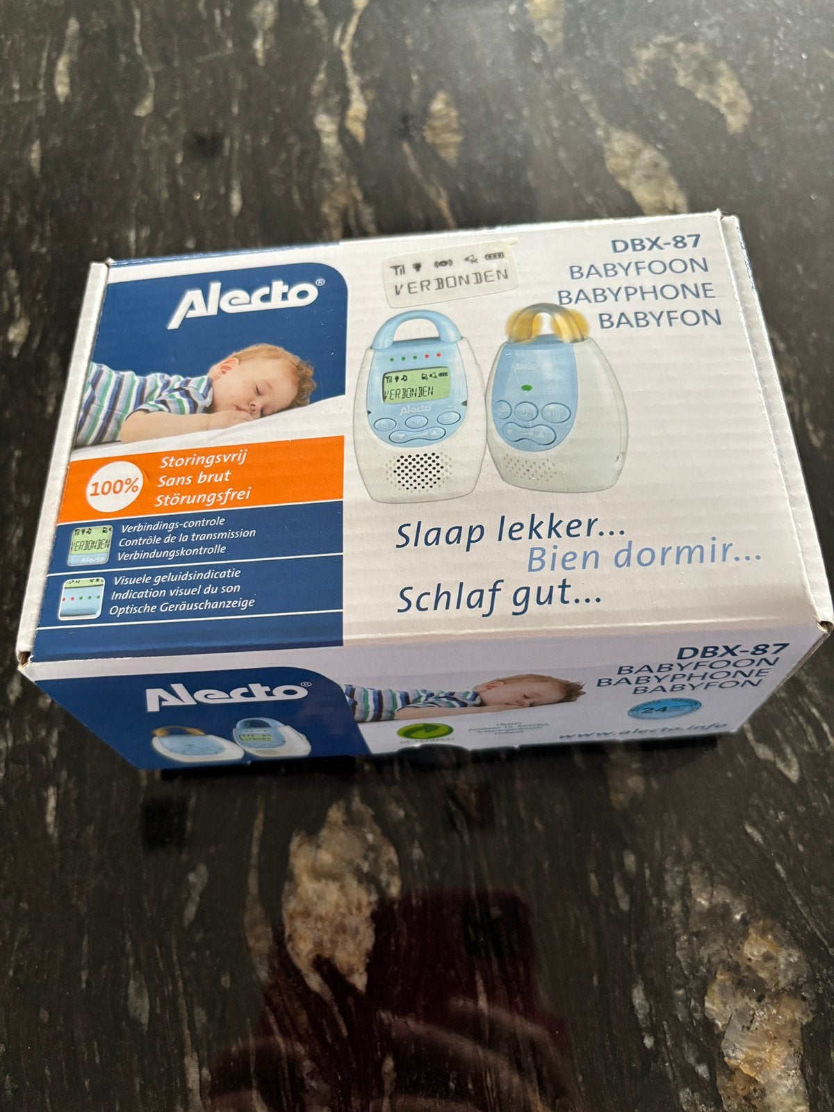 Alecto babyfoon DXB-87, Ophalen, Zo goed als nieuw