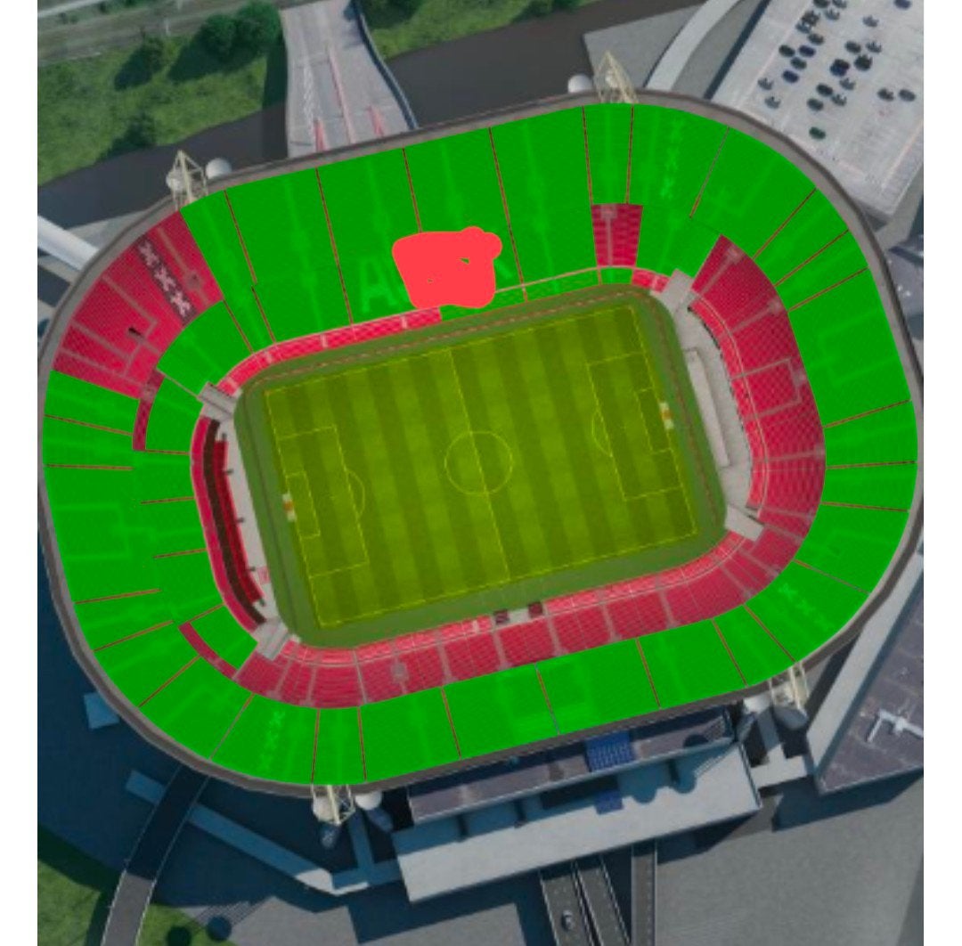 Ajax - SC Heerenveen, 16 Aug 16:45, JCArenA vak 120 top plek, Tickets en Kaartjes, Losse kaart, Twee personen, Augustus